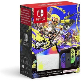 Resim Nintendo Switch Oled Model Splatoon 3 Edition Ithalatçı Garantili 
