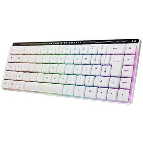 Resim Asus Rog Falchion RX Low Profile Red Switch Mekanik Oyuncu Klavyesi 