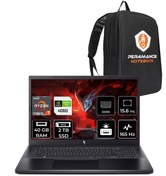 Resim ACER Nitro V15 R7-7735HS 40GB 2TB SSD RTX4060\u002F8GB 15.6'' 165Hz FHD FDOS & PER4 ÇANTA 