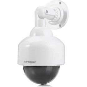 Resim BDZ Mall Su Geçirmez Kukla Dome Ptz Sahte Kamera Gözetim Güvenlik Cctv Yanıp Sönen Kırmızı LED Işık Monitör (Yurt Dışından) 