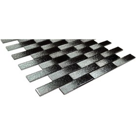 Resim MozaiKristaL Mutfak Tezgah Arası 23x98x4 Mm Kristal Cam Mozaik. ( 1 Koli = 1 Adet Fiyatıdır ) 