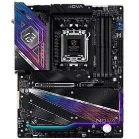 Resim Asrock X870 PG 8400MHz(OC) DDR5 Soket AM5 M.2 USB 3.2 HDMI ATX X870 Nova Wi-Fi Anakart 