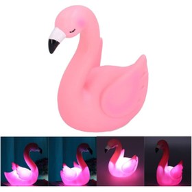 Resim PERİBOİA LED Işıklı Flamingo Masa Lambası 