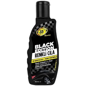 Resim Black Edition Siyah Renkli Cila 180 ml Siyah Boyalı Araçlara 