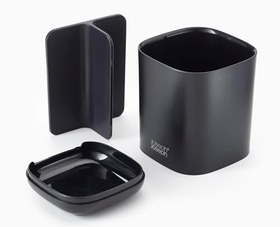 Resim Joseph Joseph Easy-Store Caddy diş fırçası tutucu, banyoda saklama, küçük, mat siyah 