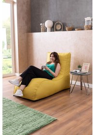 Resim Good Night Yıkanabilir Mocca Tv Koltuğu & Oyun Koltuğu Sarı 