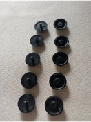 Resim Kaya Emniyet Kemer Tutucu Klips Siyah 10 Adet 