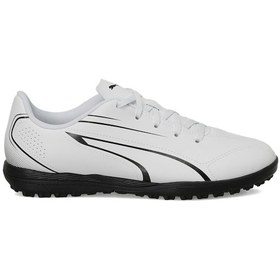 Resim Puma Vıtorıa Tt Jr Beyaz Unisex Halı Saha Ayakkabısı 000000000102017261 Beyaz - Siyah 
