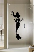 Resim habune Deniz Kızı Duşa Kabin Sticker 