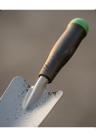 Resim Plastik Saplı Metal Bahçe El Küreği Geniş Ağızlı Hobi Küreği 31 M 