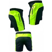 Resim Erkek Lacivert Günlük Yürüyüş Koşu Fitness Şortu 