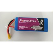 Resim 6s 12000MAH 25C Üst Kalite Lipo Pil - Lipo Batarya (Power-Xtra) 