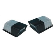 Resim Renault 12 Toros Sağ + Sol Plaka Lambası Takımı 