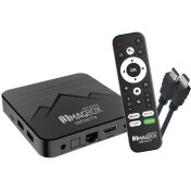 Resim Angel Of Life Magbox Magroid Infinty 64 GB HDD 4 GB Ram Bluetooth 5g Wifi Ses Komut Kumandalı Android Tv Box 