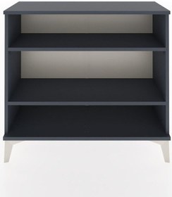 Resim Arges Şifonyer 2 Raflı 88x30x80 Antrasit-antrasit Antrasit 