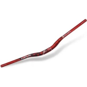 Resim Lunje All Ride Açılı 9mm Gidon Kırmızı 31.8mm 
