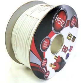 Resim Herz Rg6U4 Uydu Anten Kablosu 100Metre 48Tel 