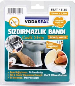Resim Vodaseal Klozet ve Evye Sızdırmazlık Bantı Bandı 12,8 mm*3,35 mt 
