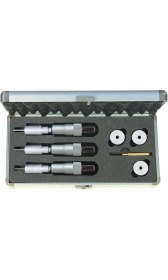 Resim Fett 50-100 mm Pld Mekanik Üç Nokta Temaslı Mikrometre Seti 