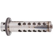 Resim Suntek Motosiklet Egzoz Sessiz Borusu Paslanmaz 5.1cm-kapaksız 