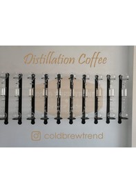 Resim Cold Brew Demleme İstasyonu Metal Duvara Monte 