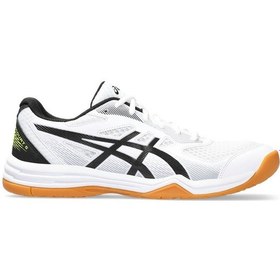 Resim Asics Upcourt 5 Beyaz Erkek Voleybol Ayakkabısı 1071A086-103 Beyaz 