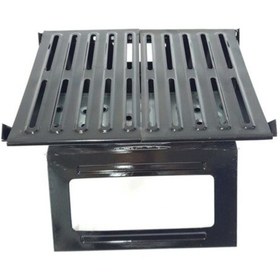 Resim Cemre C14 Emaye Çanta Mangal Laptop Mangal 33cm X 41cm Siyah 