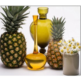 Resim Olinpa Cam Ocak Arkası Koruyucu | Ananas Model 