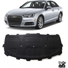 Resim Gkl Audi A4 Motor Kaput Keçesi Klipsli 2016 Sonrası 8W0863825 