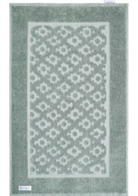 Resim Doqu Home Leris Bouquet Ayak Havlusu Yeşil 