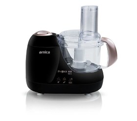 Resim Arnica Prokit 444 600 W Siyah Rose Mini Mutfak Robotu 