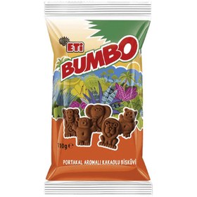 Resim Eti Bumbo Kakaolu Portakallı Bisküvi 110 G 