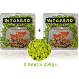 Resim Çakıl Taşı Yeşil 350 Gram X 2 Paket 