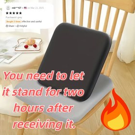 Resim 1 adet Ergonomik Hafıza Köpüğü Koltuk Yastığı, Yavaş Geri Dönüş, Düzleştirme Koruması, Kare, Siyah Polyester Örgü Kumaş, Ofis Sandalyeleri İçin İdeal, Tüm Yıl Kokusuz, Ofis Sandalyesi Aksesuarı | Modern Ofis Sandalyesi | Dayanıklı Ofis Sandalyesi 