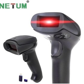 Resim 2.4G Kablosuz 2D Qr Barkod Tarayıcı Kablosuz Barkod Tarayıcı Okuy 