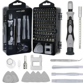 Resim 115 Parça Çok Fonksiyonlu Hassas Tornavida Seti, Bilgisayar, Telefon, Elektronik Cihaz Tamir Seti 