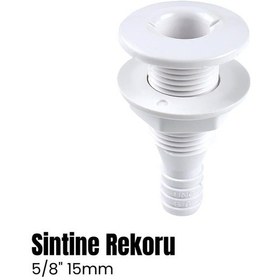 Resim Seaflo Plastik Sintine Rekoru Depo Çıkışı 5/8" - 15mm-1599 