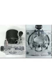 Resim Makita 3709 Freze Için Şeffaf Gövde Alt Tabla Çoklu Seti 