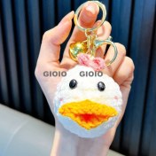 Resim Silver1 Gıoıo Yeni Mini Taşınabilir Kozmetik Ayna Kolye Anahtarlık Çanta Aksesuarları Kolye Dıy Anahtarlık (Yurt Dışından) 