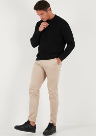 Resim Buratti Pamuklu Regular Fit Düğmeli Polo Yaka Erkek Sweat 5905739 Siyah 