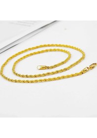 Resim 2mm Halat Zincir Kolye Yaldız 