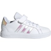 Resim adidas Grand Court 20 El Unisex Çocuk Beyaz Günlük Ayakkabı 