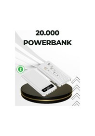 Resim 20.000mah Taşınabilir Powerbank Pd Teknolojili Çift Usb Çıkışlı renkli 