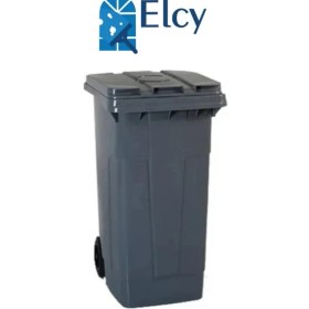 Resim Elcy 240 Lt Gri Çöp Konteyneri (Isıya Dayanıklı) 