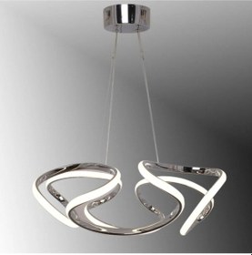 Resim Drone Model Modern Sarkıt Beyaz Işık Ultra Power Hol Avizec 