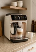 Resim Philips 20 Sıcak ve Soğuk İçecek Tam Otomatik Espresso Kahve Makinesi LatteGO EP5543 