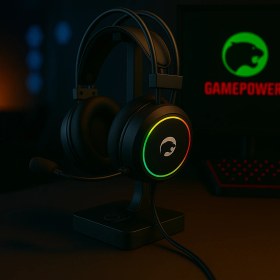 Resim Gamepower Jın Raınbow 7.1 USB Pro Gamıng Oyuncu Kulaklığı + Standlı Set 