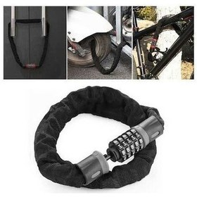 Resim Primepickings 5 Haneli Şifreli Bisiklet/motosiklet Kilidi, Hırsızlık Güvencesi, 0,9m Uzunluk 