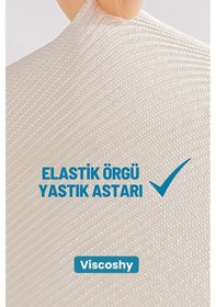 Resim Viscoshy Marentino Gelişmiş Ergonomik Ortopedik Visko, Lüks, Visco Yastık Beyaz 
