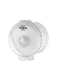 Resim Rulopak Modern Cimri Tuvalet Kağit Dispenseri Trasparan Beyaz 